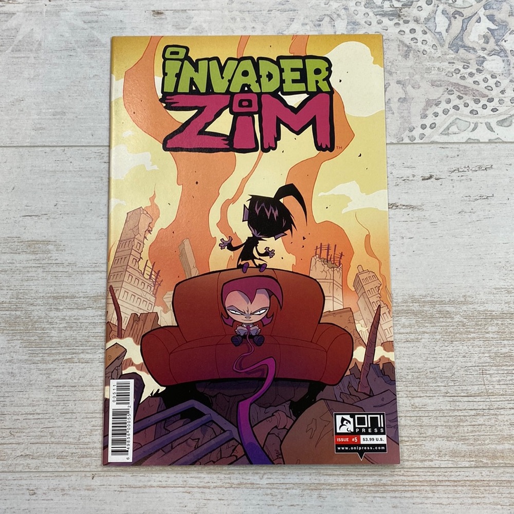 Invader Zim Issue #5 Oni Press Comic Book